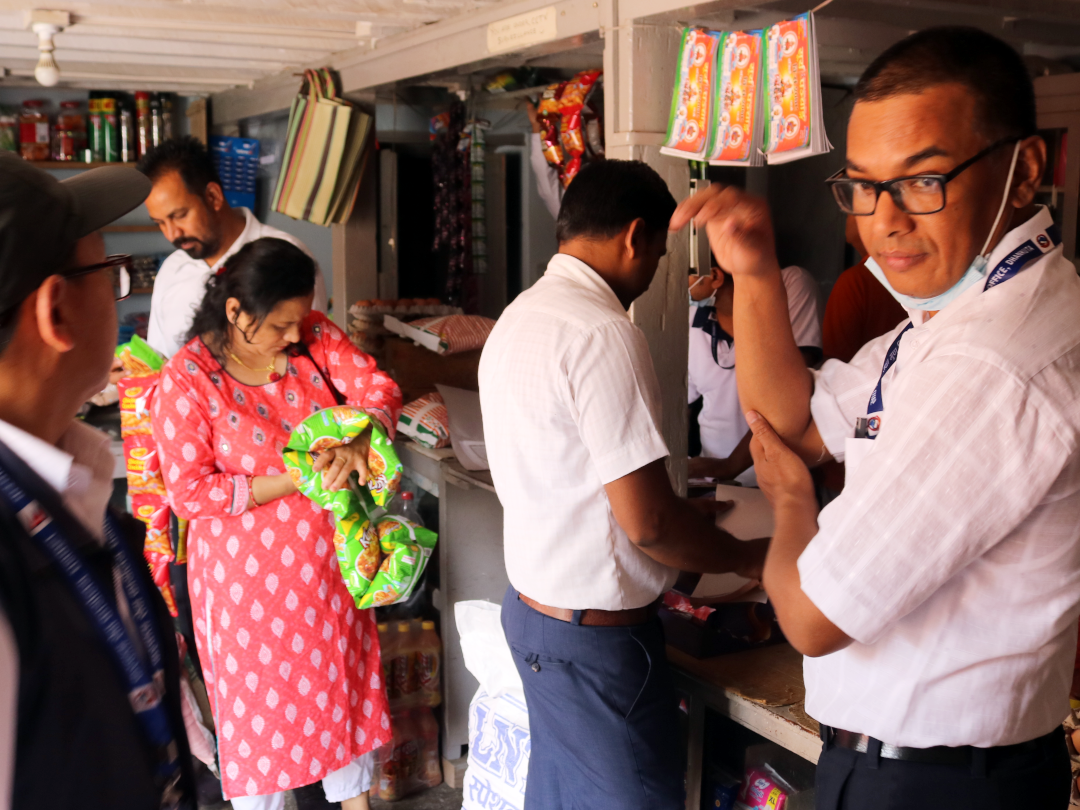 मिति २०७९/०४/२५ गते गरिएको संयुक्त बजार अनुगमनका केही झलकहरु ।