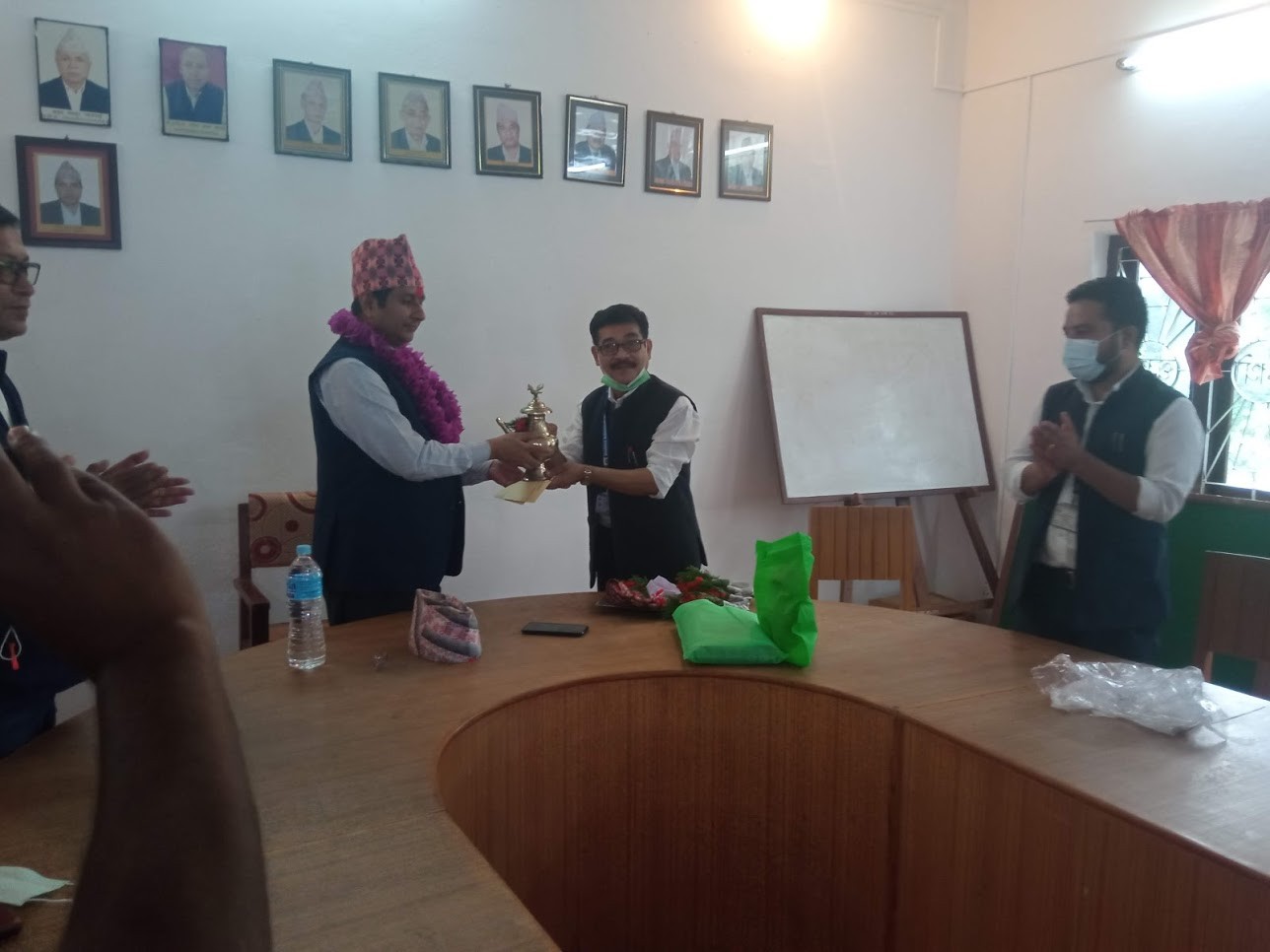 प्रमुख जिल्ला अधिकारी श्री बासुदेव दाहालको विदाई कार्यक्रम